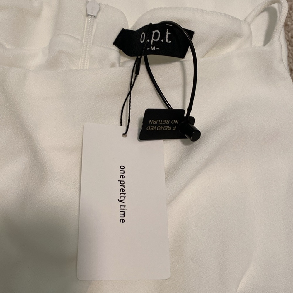 O.p.t White Midi Dress - Picture 4 of 5